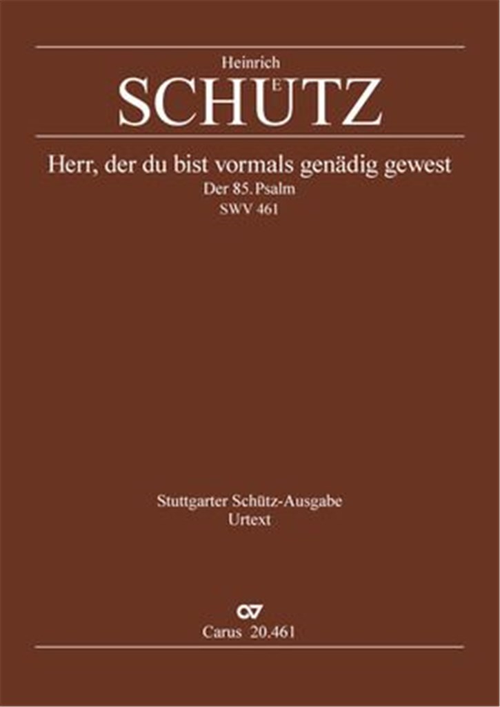 Herr, der du bist vormals genädig gewest