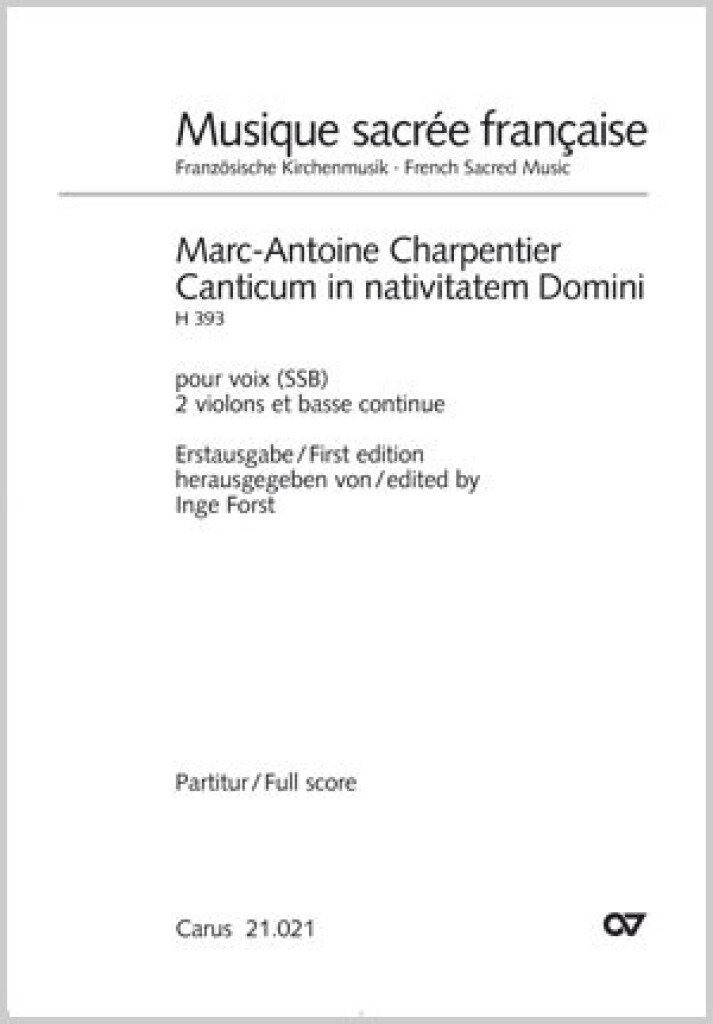 Canticum in nativitatem Domini