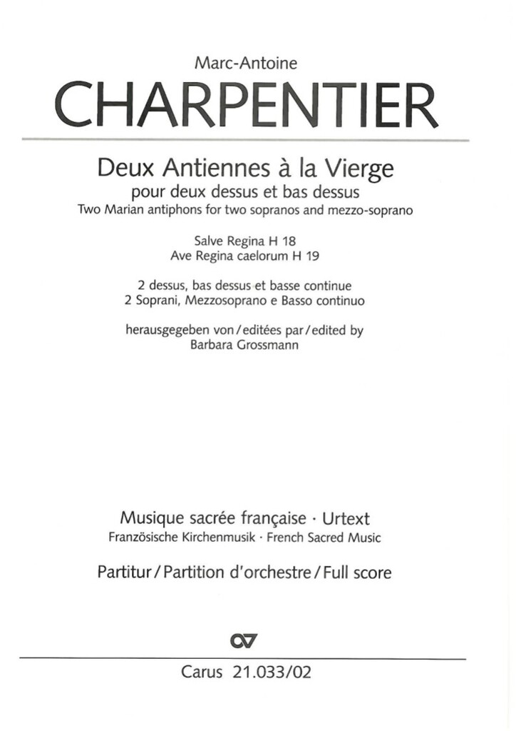 Zwei Marianische Antiphonen