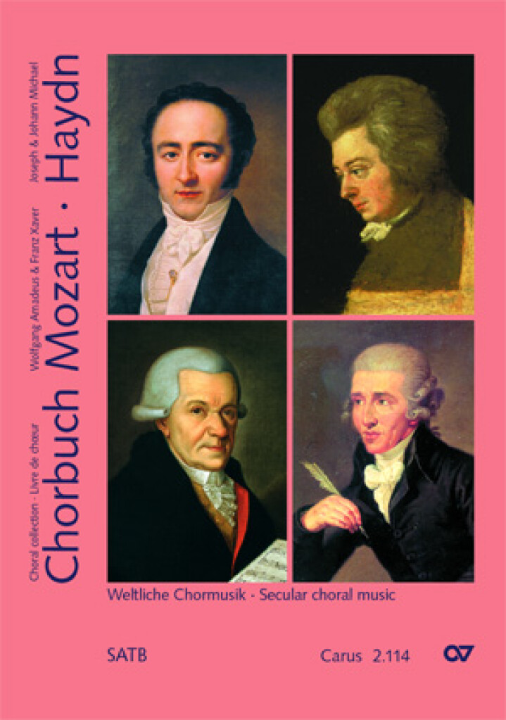Chorbuch Mozart / Haydn IV [weltliche Werke SATB]