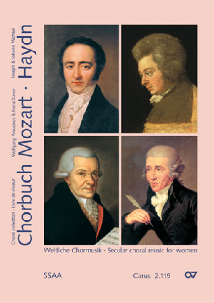 Chorbuch Mozart / Haydn V [weltliche Werke SSAA]