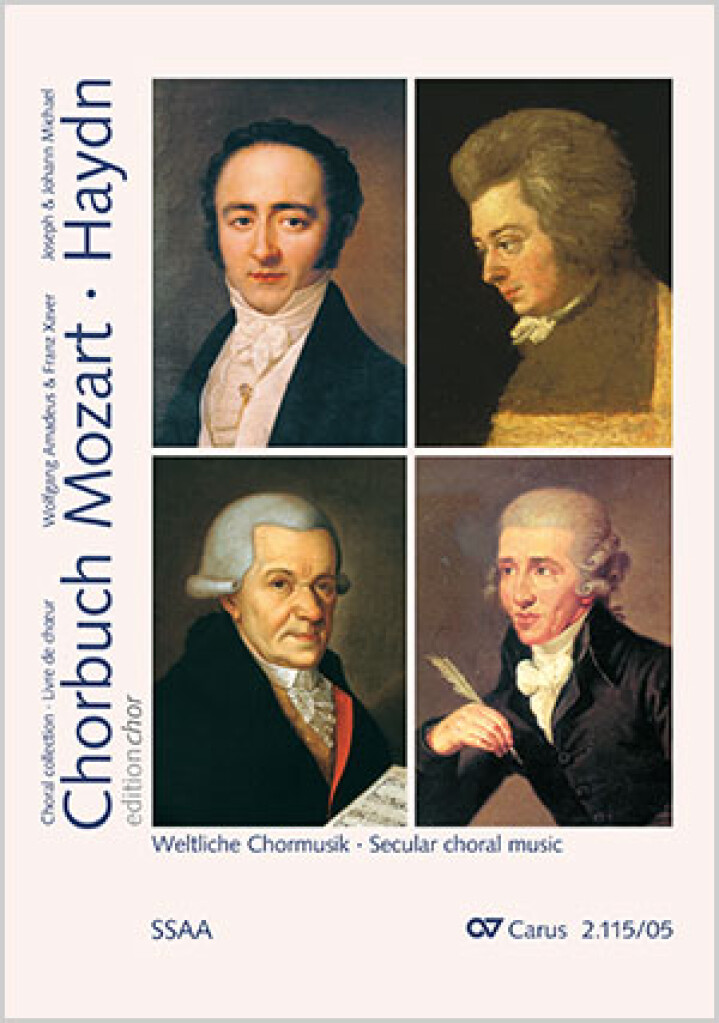 Chorbuch Mozart / Haydn V [weltliche Werke SSAA]