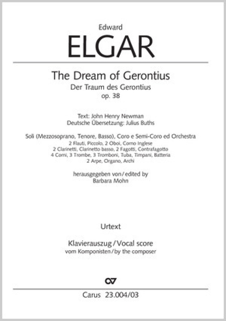 The Dream Of Gerontius