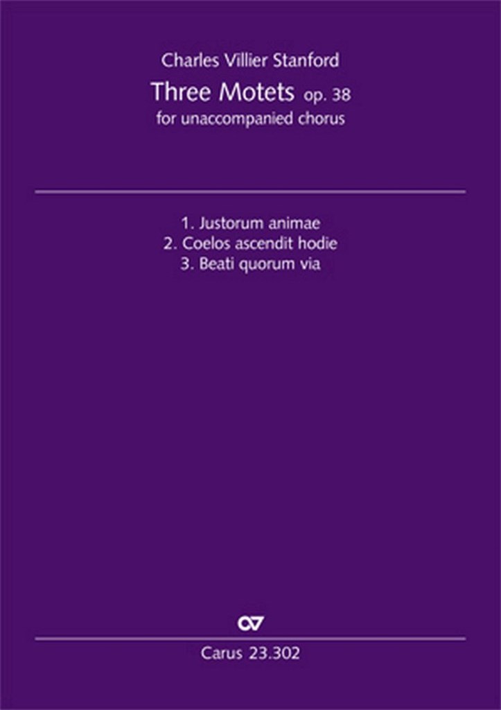 Three Motets Op. 38