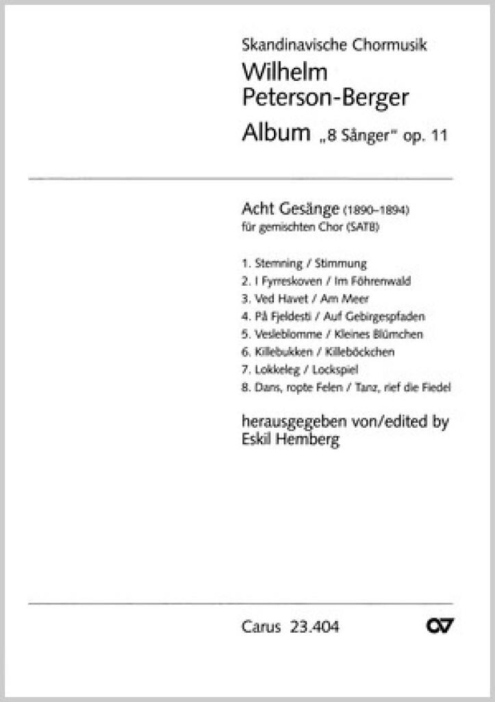 Peterson-Berger: 8 Sånger