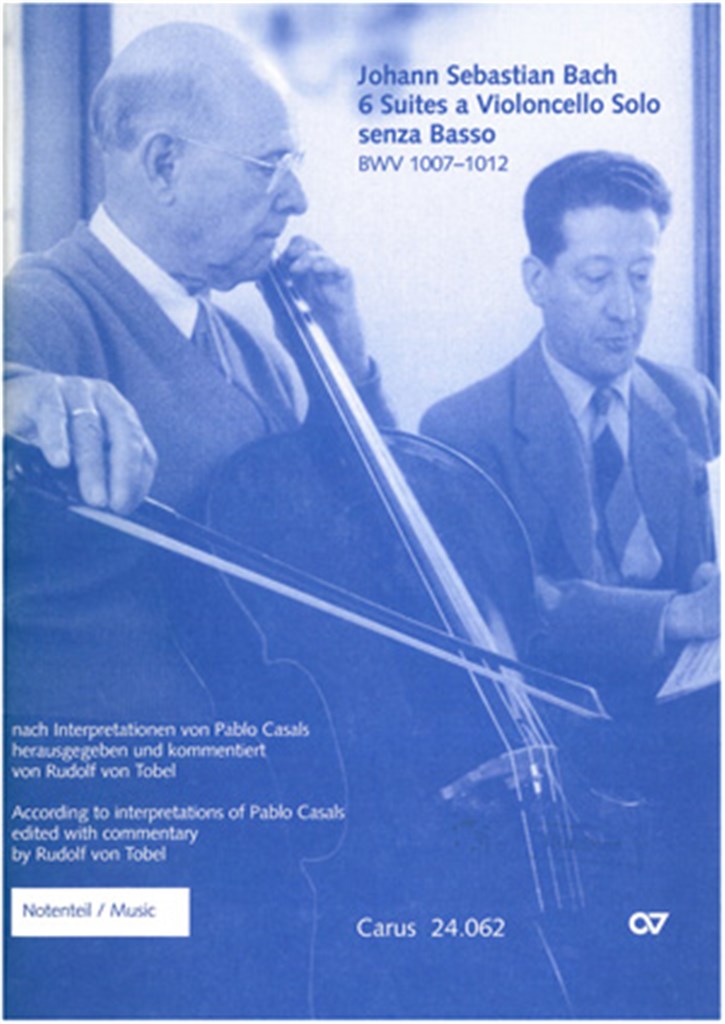 Casals/Tobel: Violoncelloschule Bach