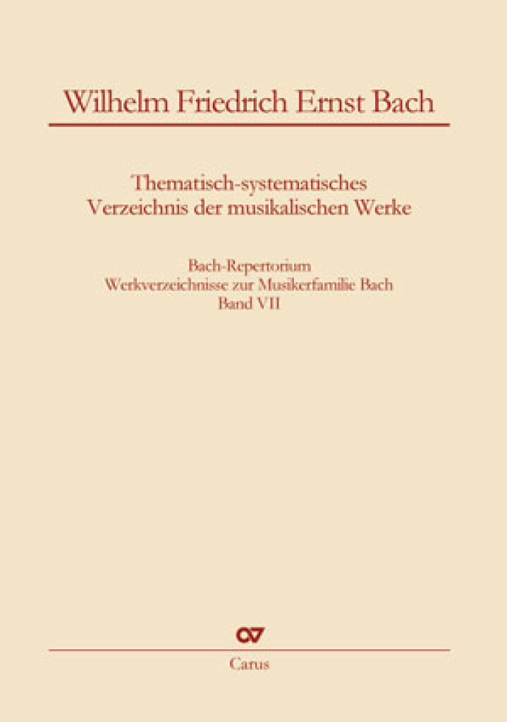 Thematic-Systematic Catalog Of The Musical Works