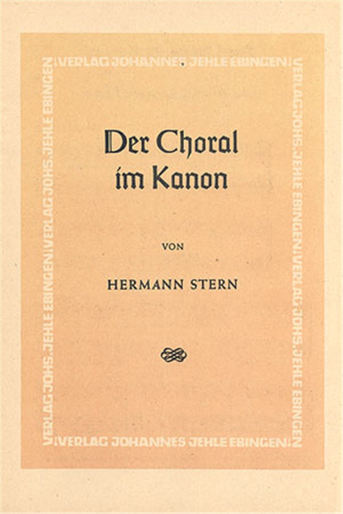 Stern: Der Choral im Kanon