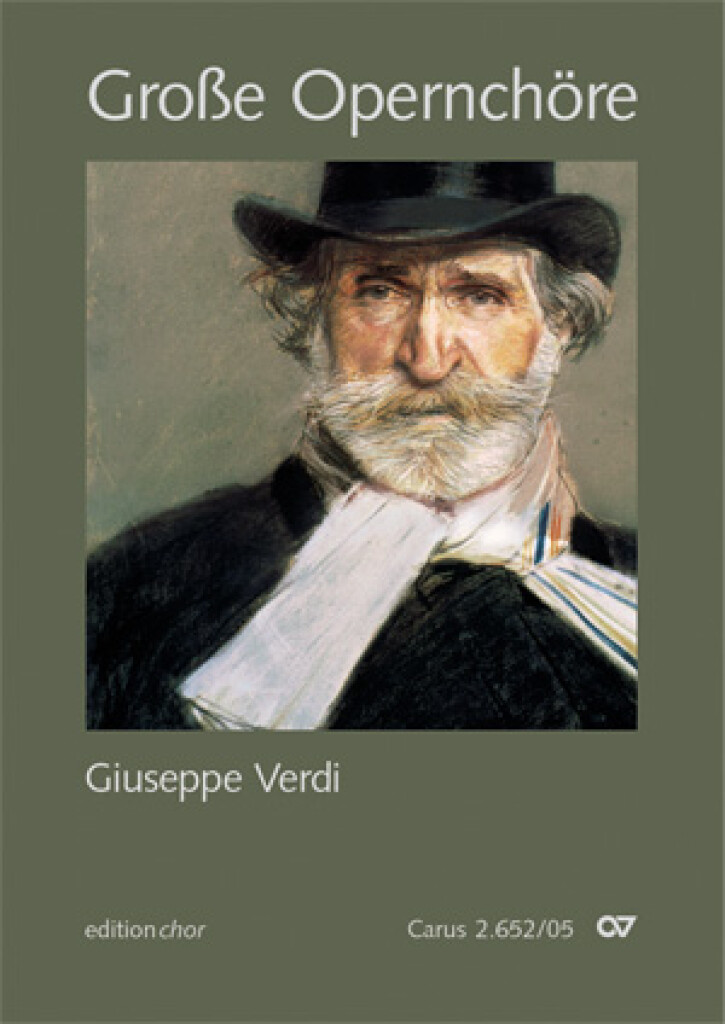 Chorbuch Große Opernchöre - Giuseppe Verdi