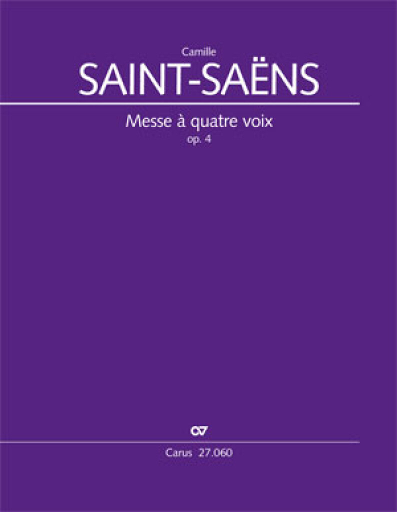 Messe A Quatre Voix