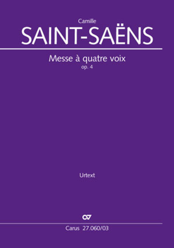 Messe A Quatre Voix