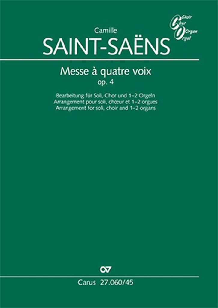 Messe A Quatre Voix