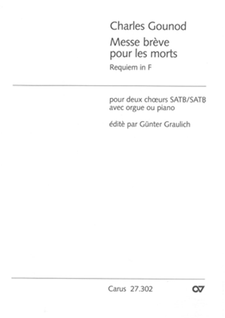 Messe brève pour les morts en fa majeur