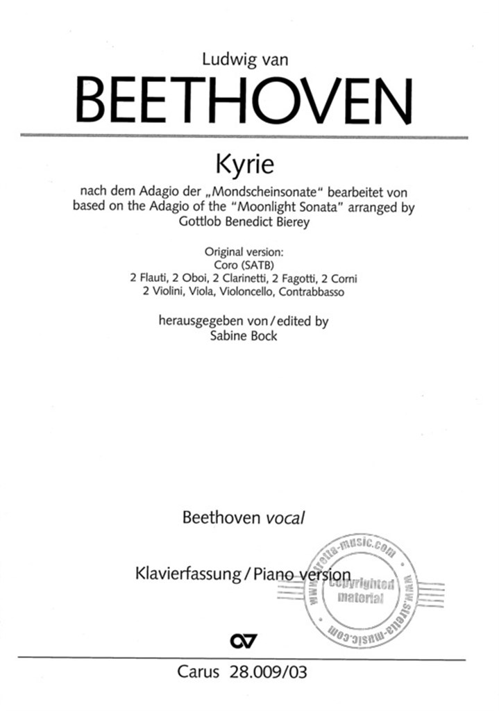 Kyrie - Op. 27,2 (1. Satz)