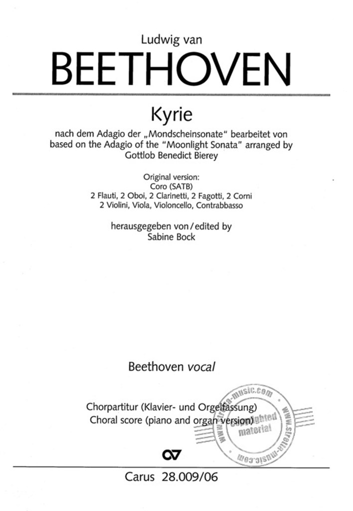 Kyrie - Op. 27,2 (1. Satz)