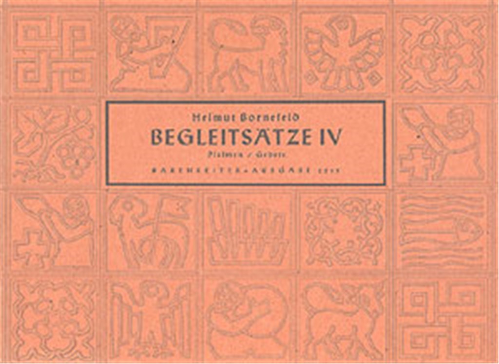 Bornefeld: Begleitsätze IV [Psalmen, Gebete]