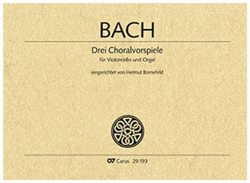 Bach: Drei Choralvorspiele [arr. Bornefeld]