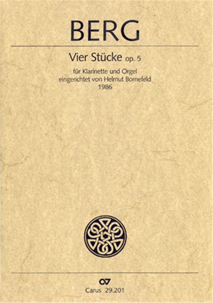 Vier Stücke für Klarinette und Klavier