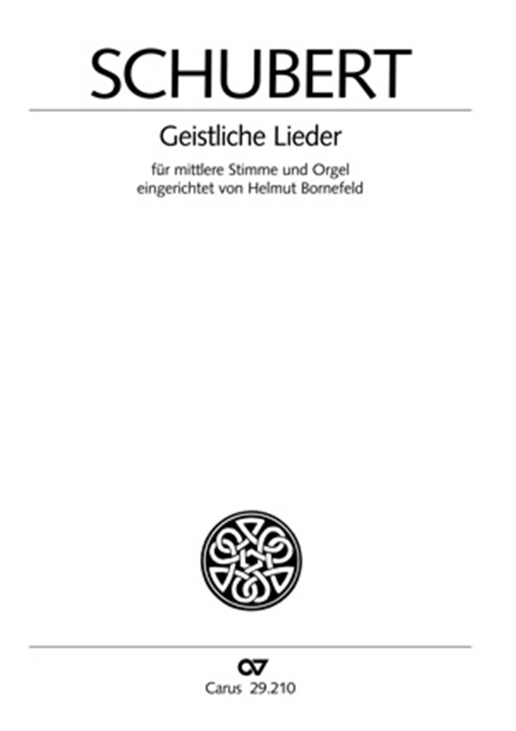 Schubert: Geistliche Lieder [arr. Bornefeld]