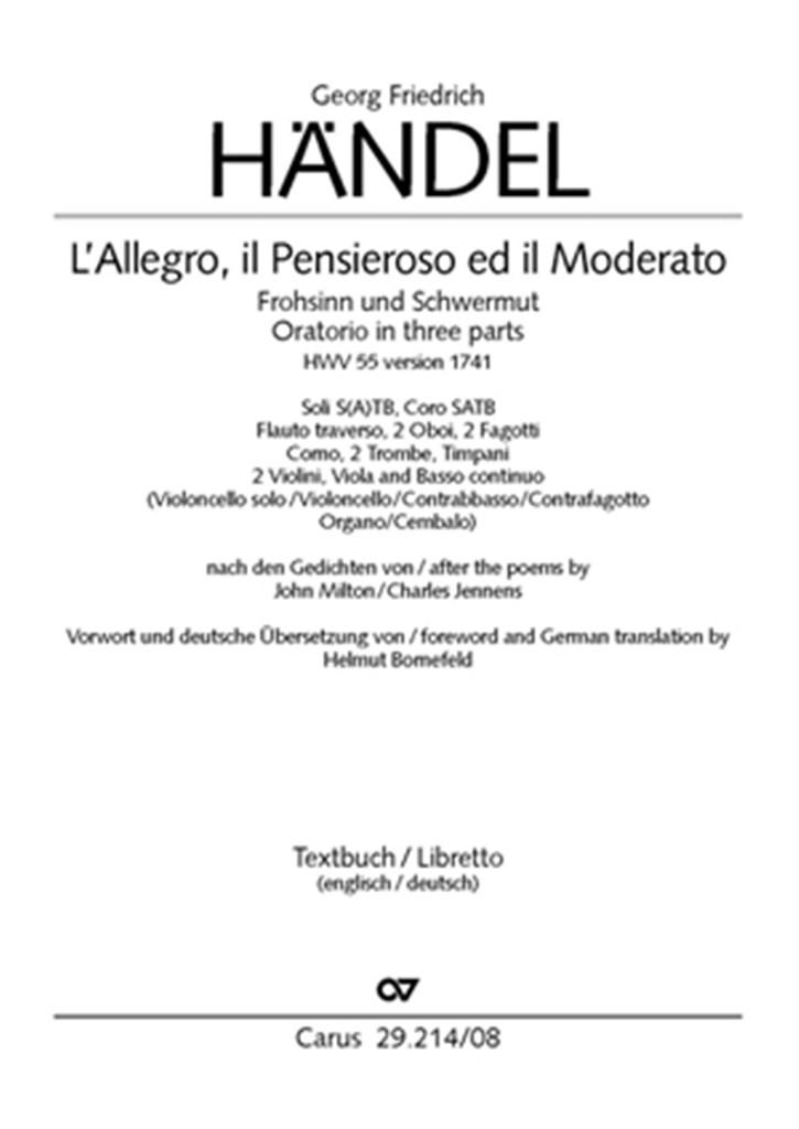 L'Allegro, il Pensieroso ed il Moderato
