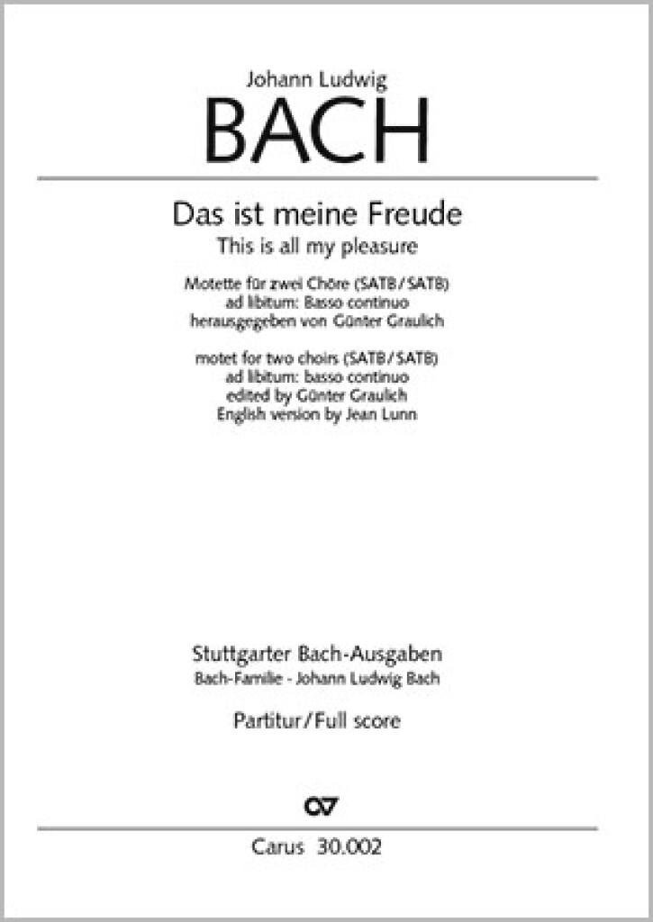 Das ist meine Freude