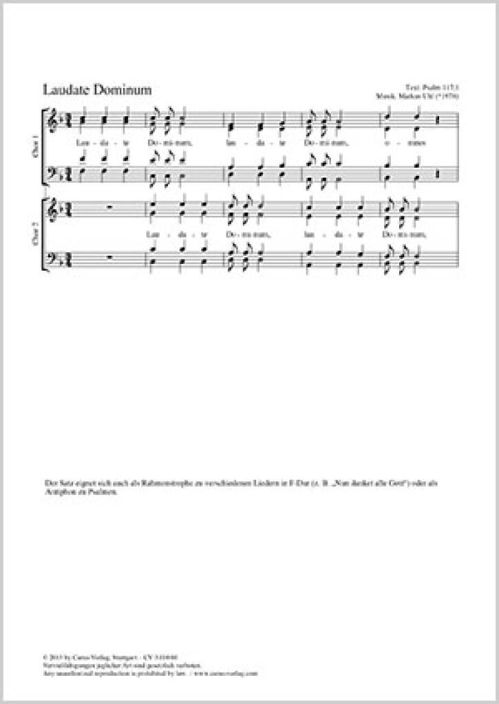Laudate Dominum