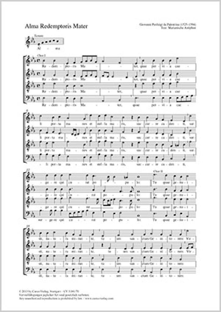Alma Redemptoris Mater