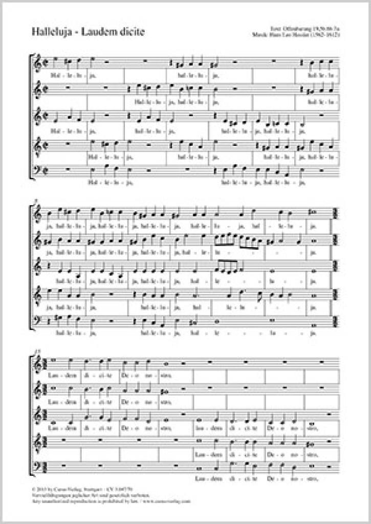 Halleluja - Laudem dicite