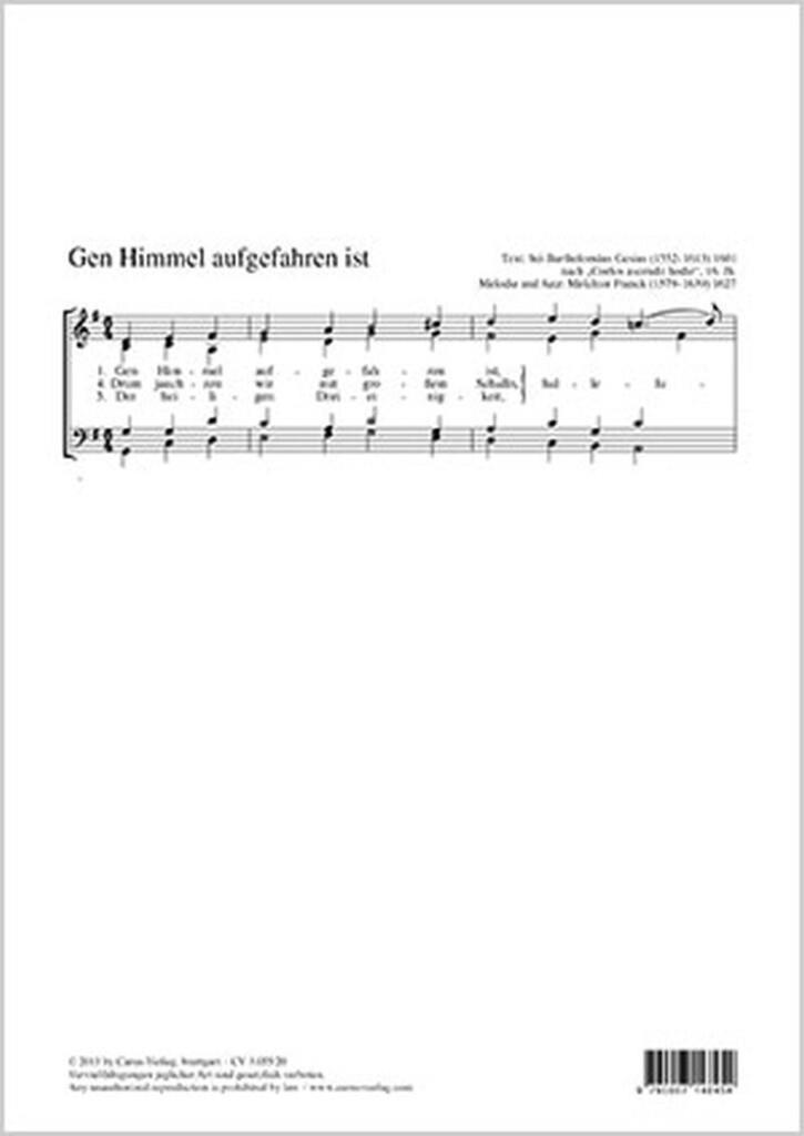 Gen Himmel aufgefahren ist
