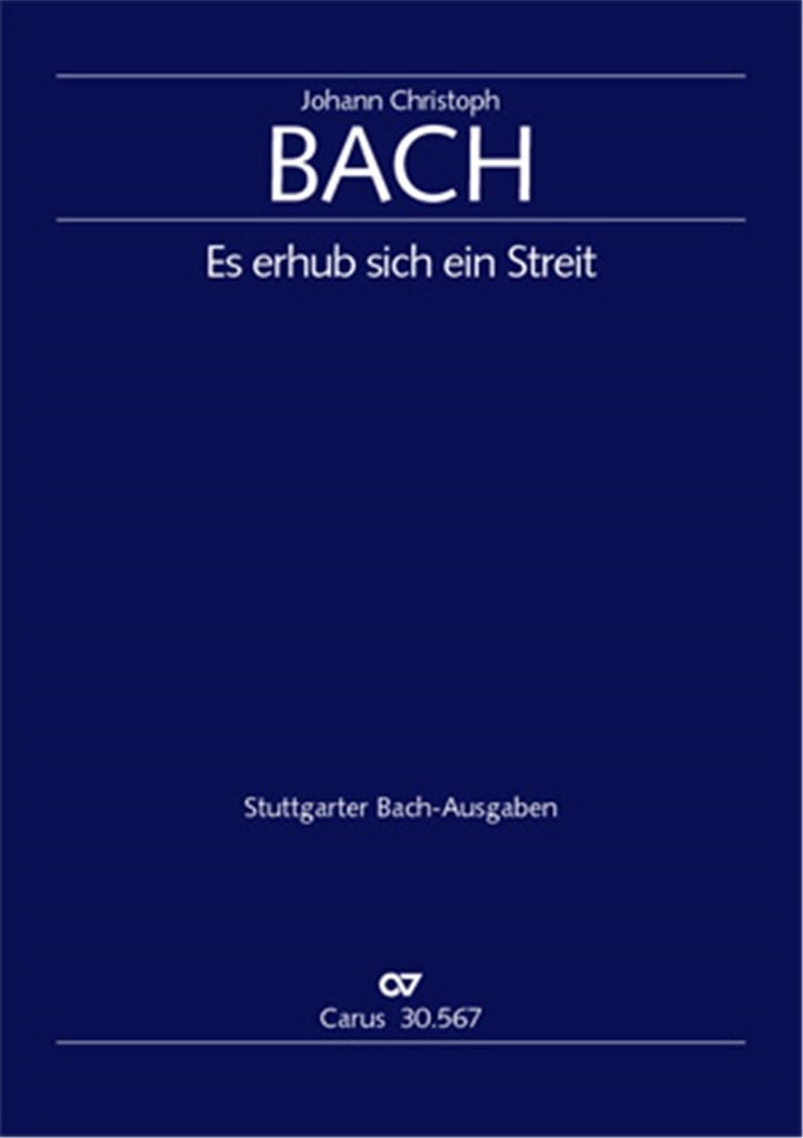 Es erhub sich ein Streit
