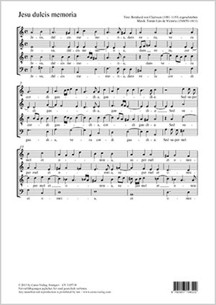 Jesu dulcis memoria