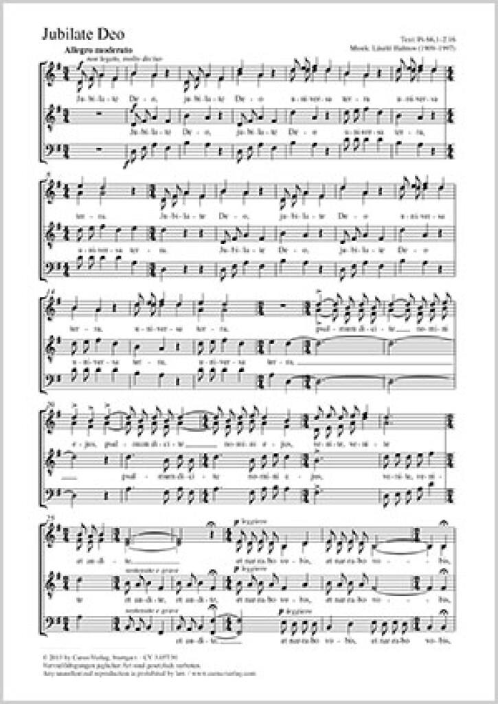 Jubilate Deo