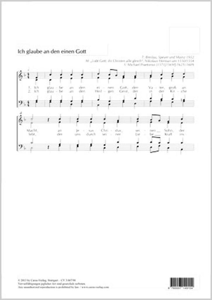 Ich glaube an den einen Gott