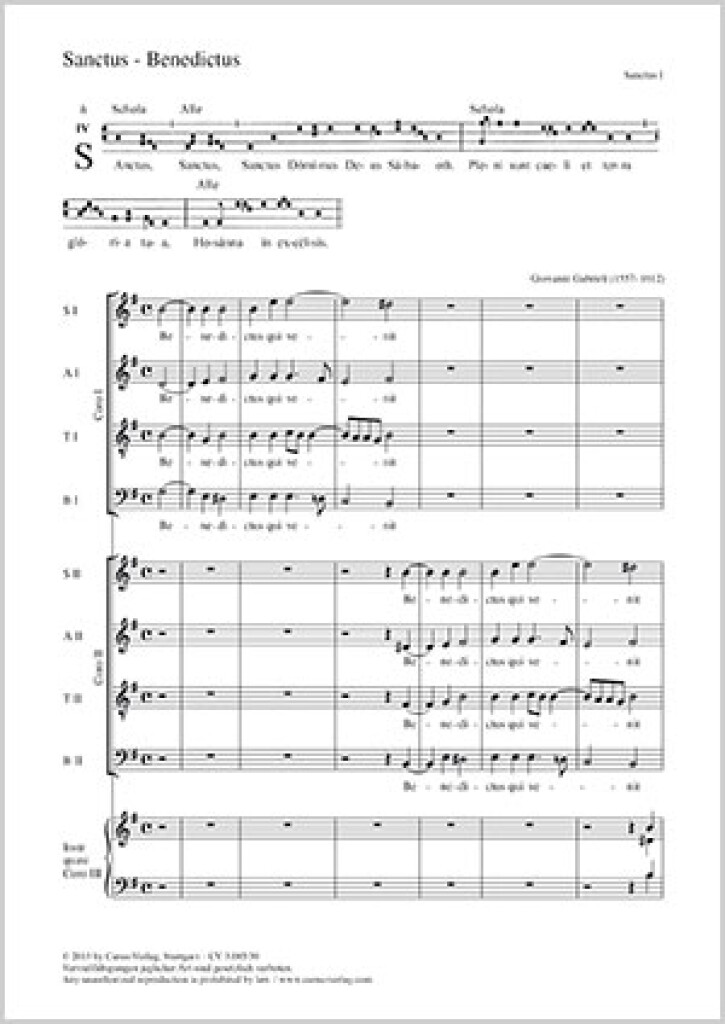 Sanctus - Benedictus