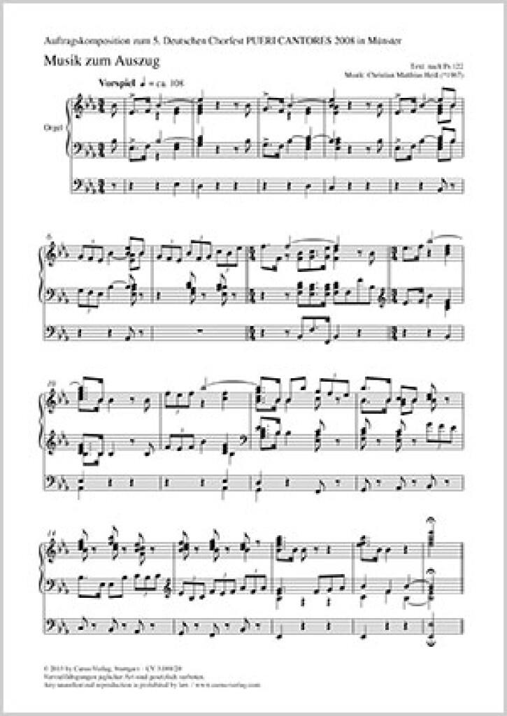 Musik zum Auszug
