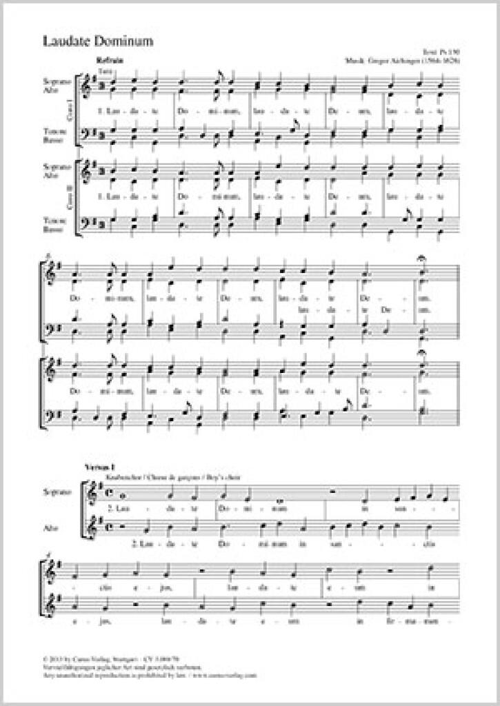 Laudate Dominum