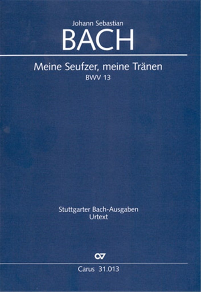 Meine Seufzer, meine Tränen