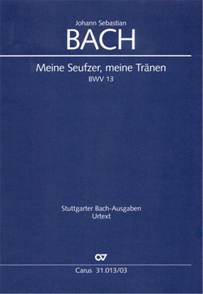 Meine Seufzer, meine Tränen