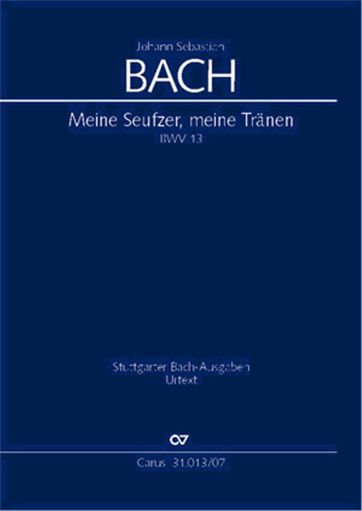 Meine Seufzer, meine Tränen