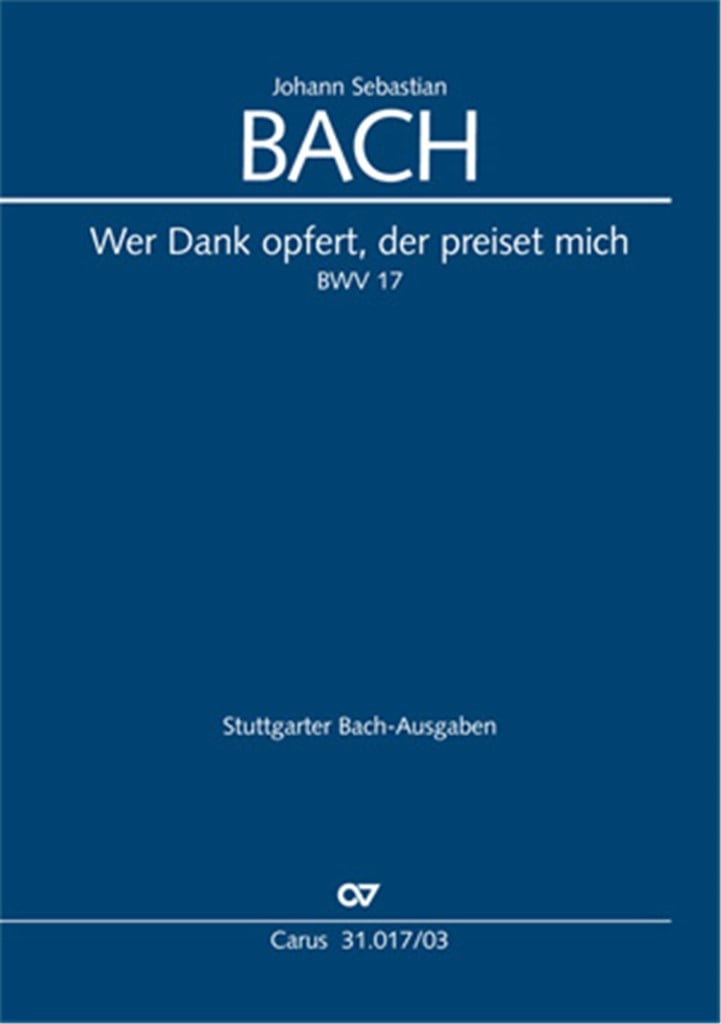 Wer Dank opfert, der preiset mich