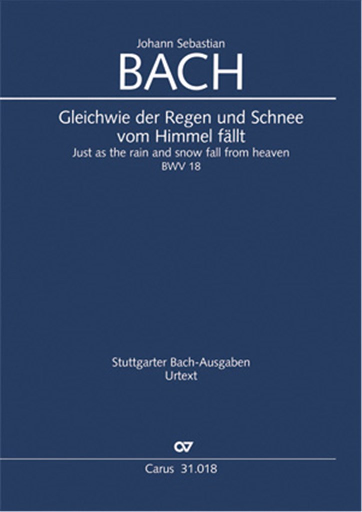 Gleichwie der Regen und Schnee vom Himmel fällt