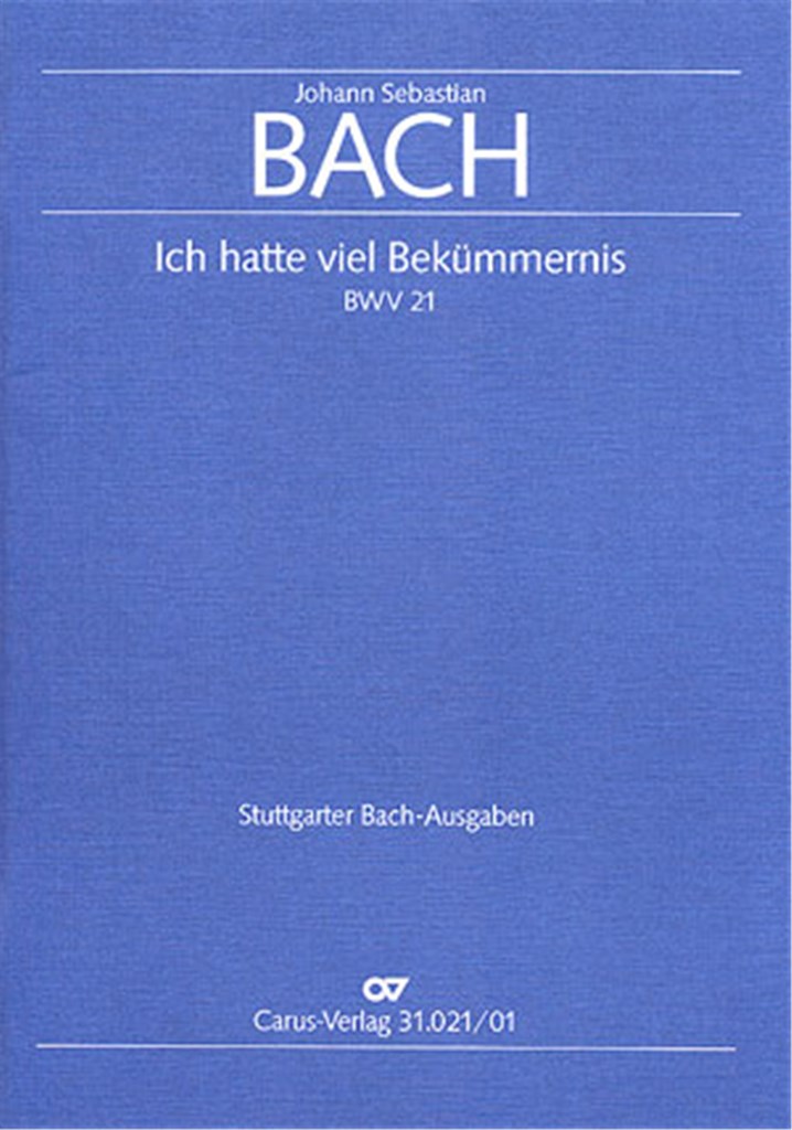 Ich hatte viel Bekümmernis (1. Fassung)