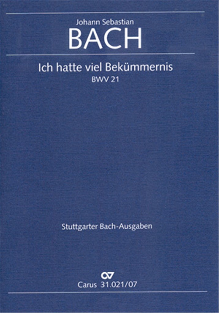 Ich hatte viel Bekümmernis (1. Fassung)