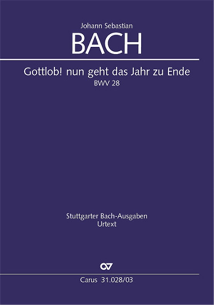 Gottlob! nun geht das Jahr zu Ende