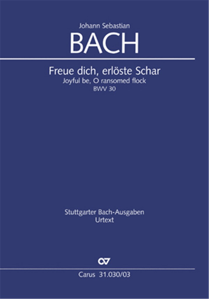 Freue dich, erlöste Schar