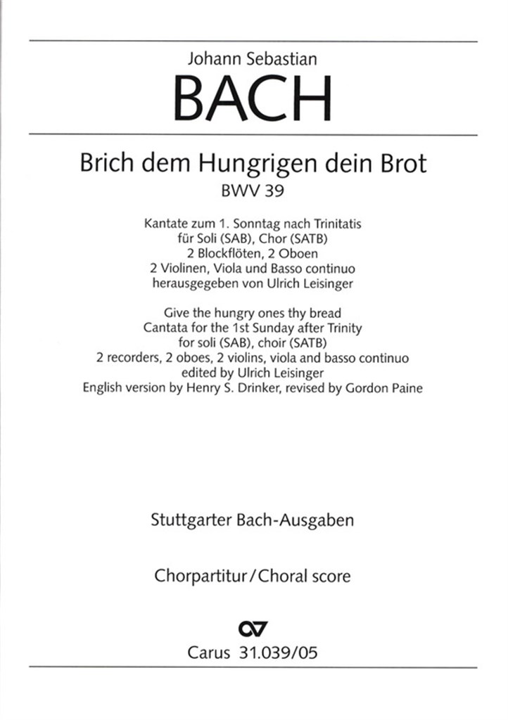 Brich dem Hungrigen dein Brot