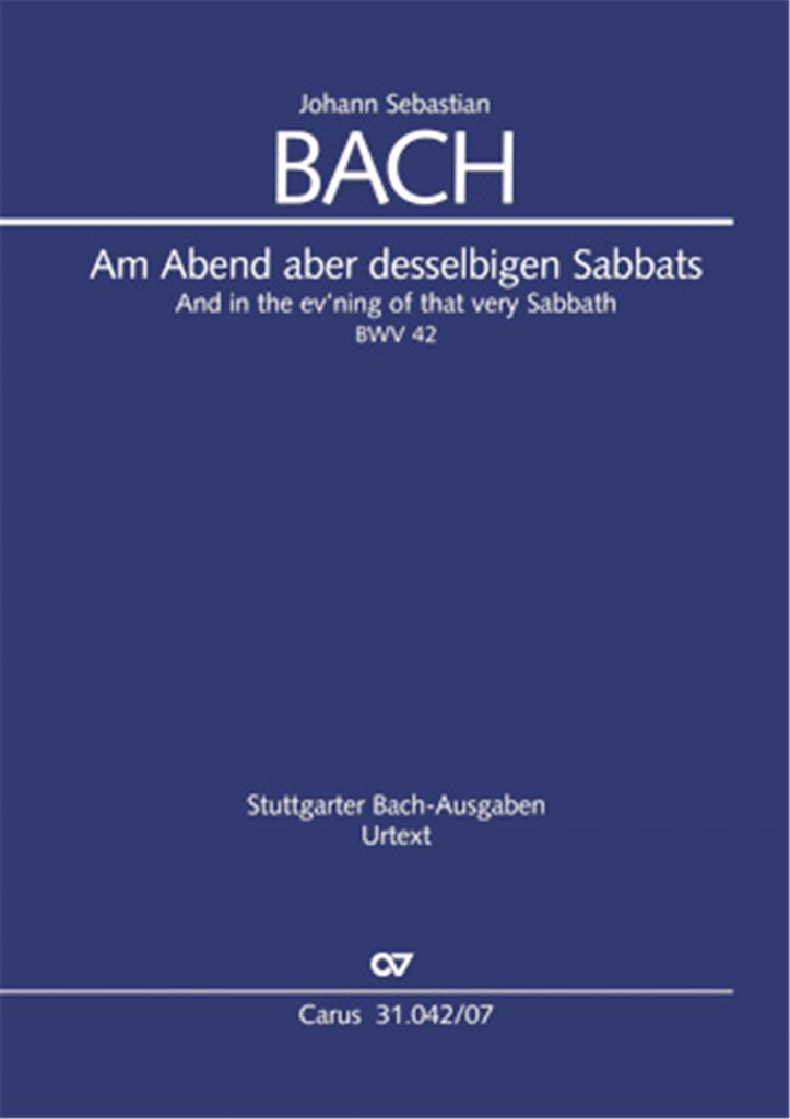 Am Abend aber desselbigen Sabbats