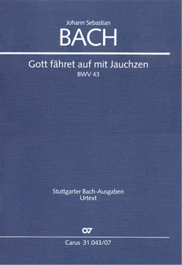 Gott fähret auf mit Jauchzen