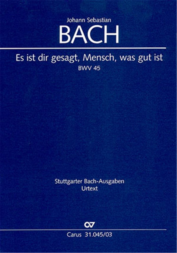Es ist dir gesagt, Mensch