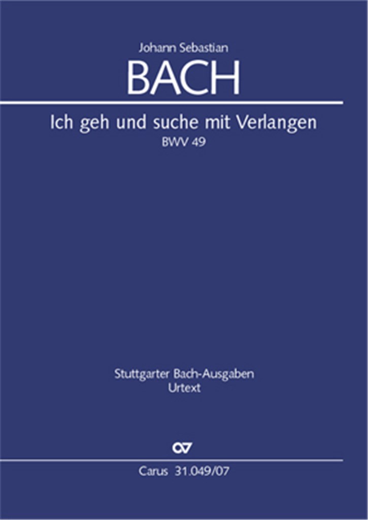 Ich geh und suche mit Verlangen